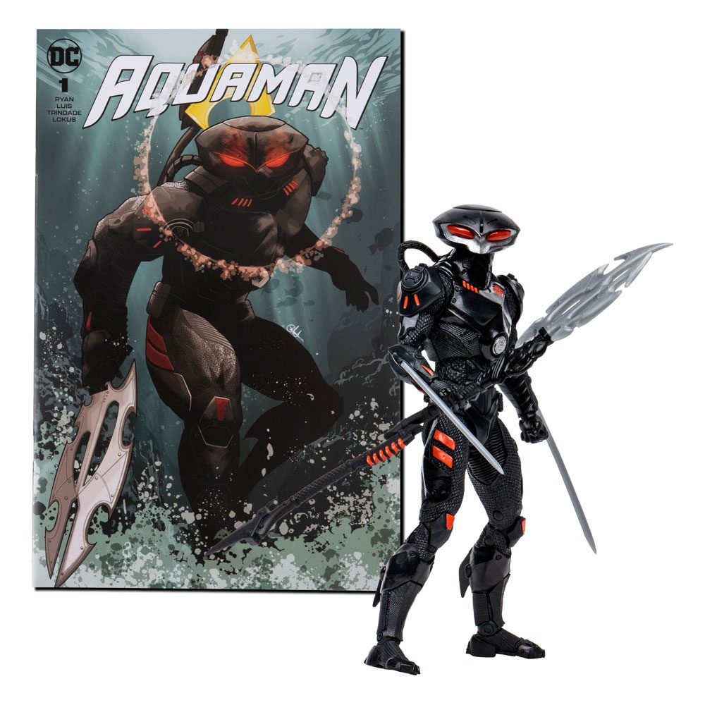 DC Direct Page Punchers Action Figure Black Manta (Aquaman) 18 cm by LAB7 Malta, Europe
