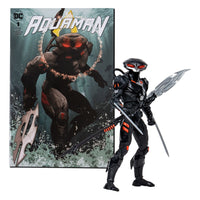 DC Direct Page Punchers Action Figure Black Manta (Aquaman) 18 cm by LAB7 Malta, Europe