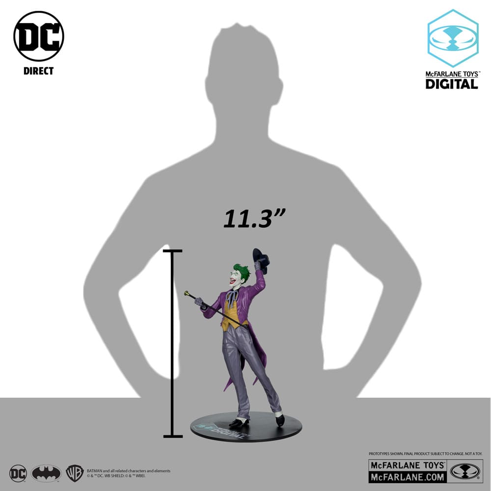 DC Direct PVC Statue 1/6 The Joker by Jason Fabok (McFarlane Digital) 29 cm by LAB7 Malta, Europe