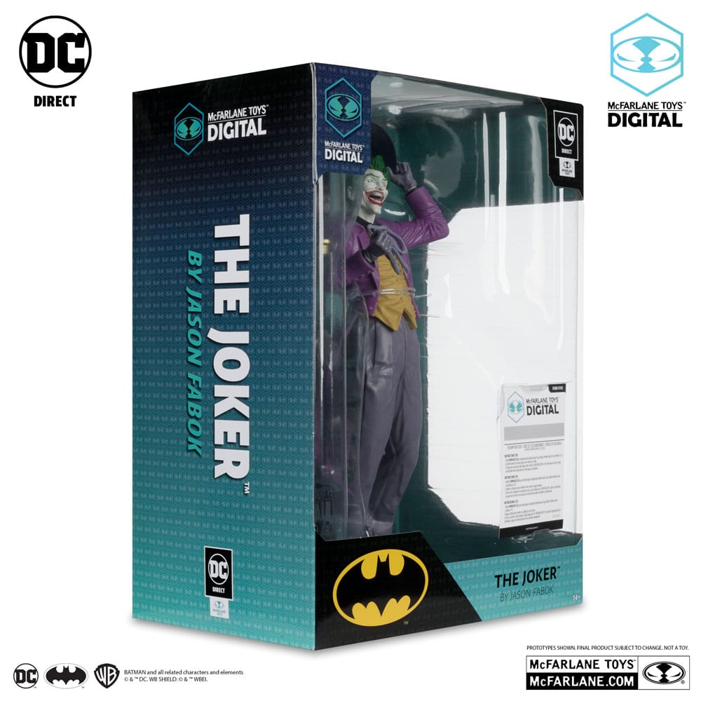 DC Direct PVC Statue 1/6 The Joker by Jason Fabok (McFarlane Digital) 29 cm by LAB7 Malta, Europe