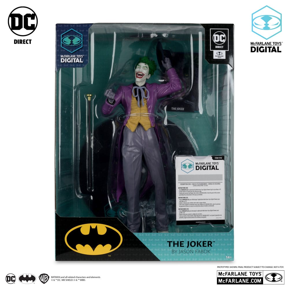 DC Direct PVC Statue 1/6 The Joker by Jason Fabok (McFarlane Digital) 29 cm by LAB7 Malta, Europe