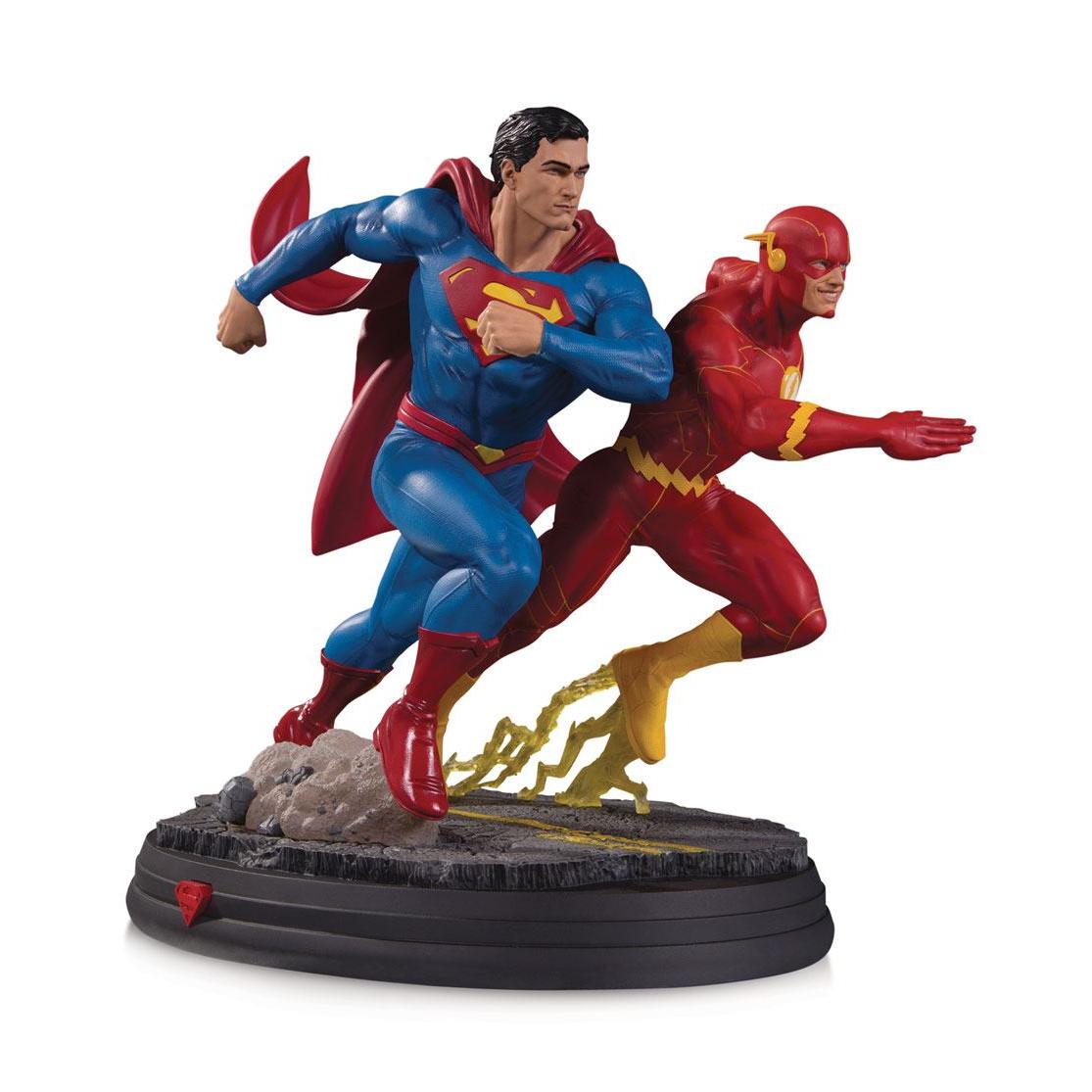 DC Gallery Statue Superman vs The Flash Racing 2nd Edition 26 cm in Malta | LAB7