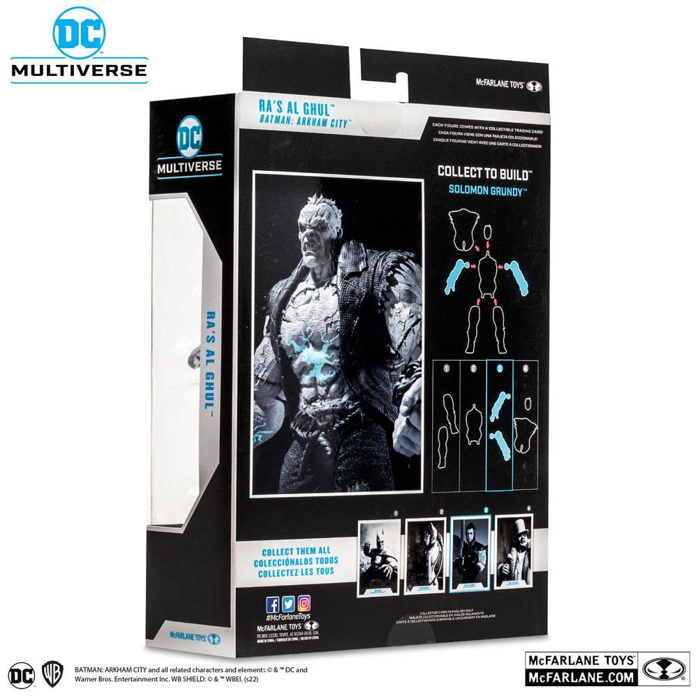DC Gaming Build - A Action Figure Ra's Al Ghul (Batman: Arkham City) 18 cm – Gold Label by LAB7 Malta, Europe