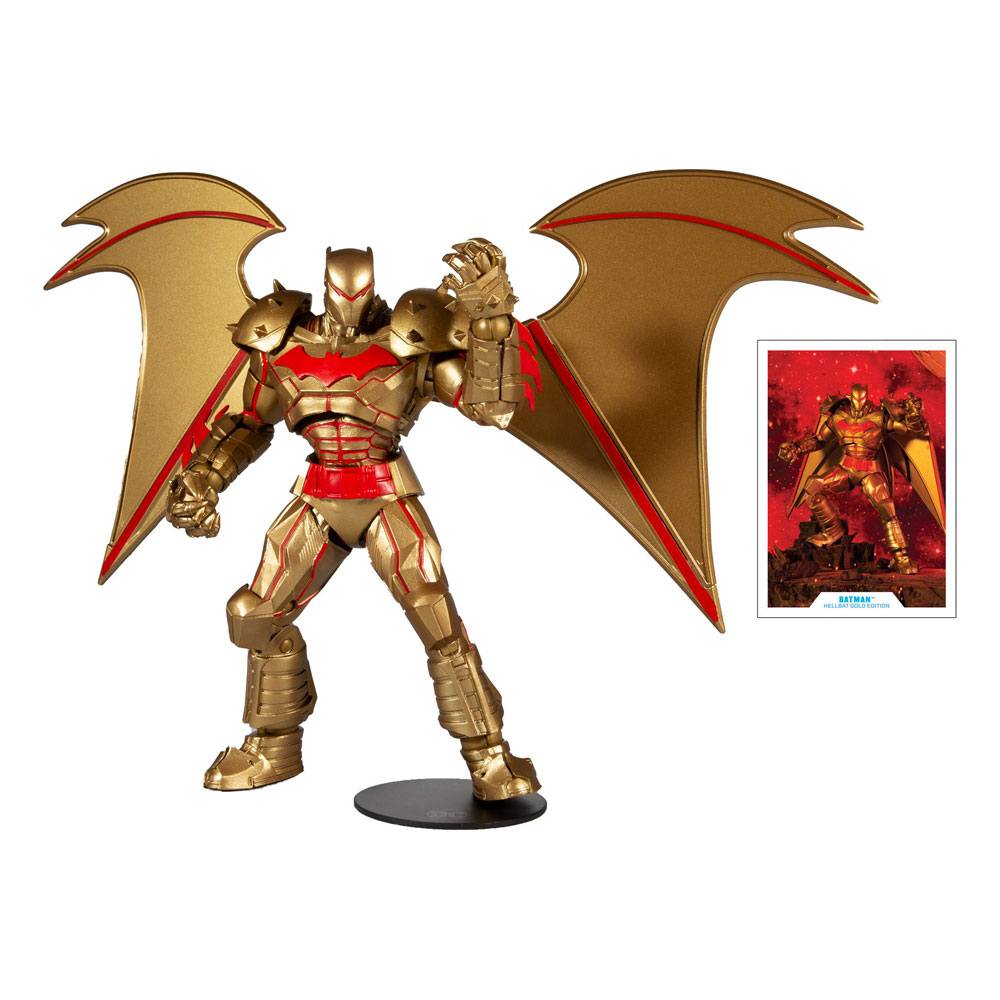 DC Multiverse Action Figure Batman Hellbat Suit (Gold Edition) 18 cm by LAB7 Malta, Europe