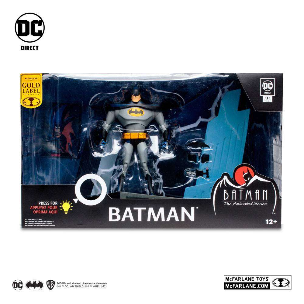 DC Multiverse Action Figure Batman the Animated Series (Gold Label) 18 cm by LAB7 Malta, Europe