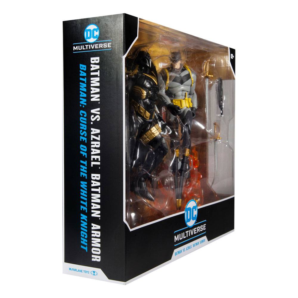 DC Multiverse Action Figure Collector Multipack Batman vs Azrael Batman Armor 18 cm by LAB7 Malta, Europe