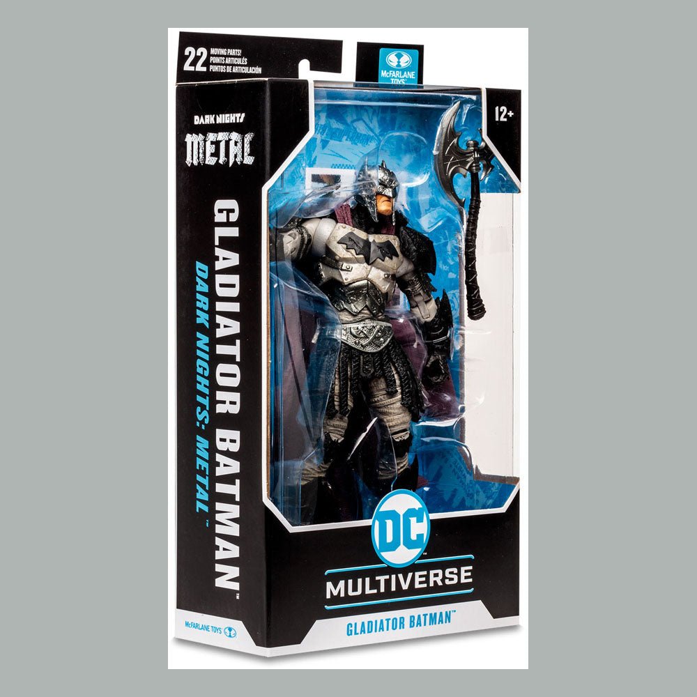 DC Multiverse Action Figure Gladiator Batman (Dark Metal) 18 cm by LAB7 Malta, Europe