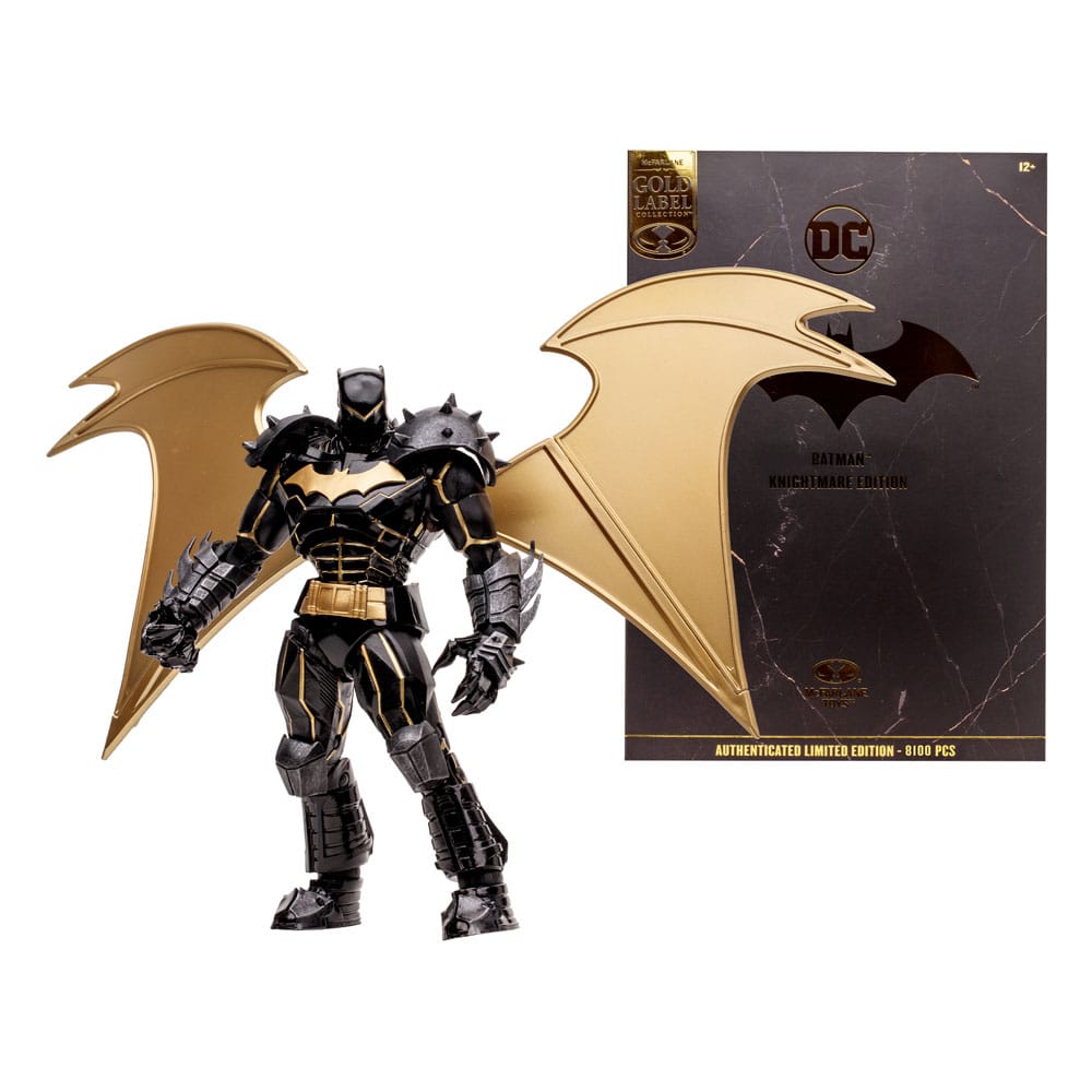 DC Multiverse Batman (Hellbat Knightmare) Gold Label Action Figure by LAB7 Malta, Europe