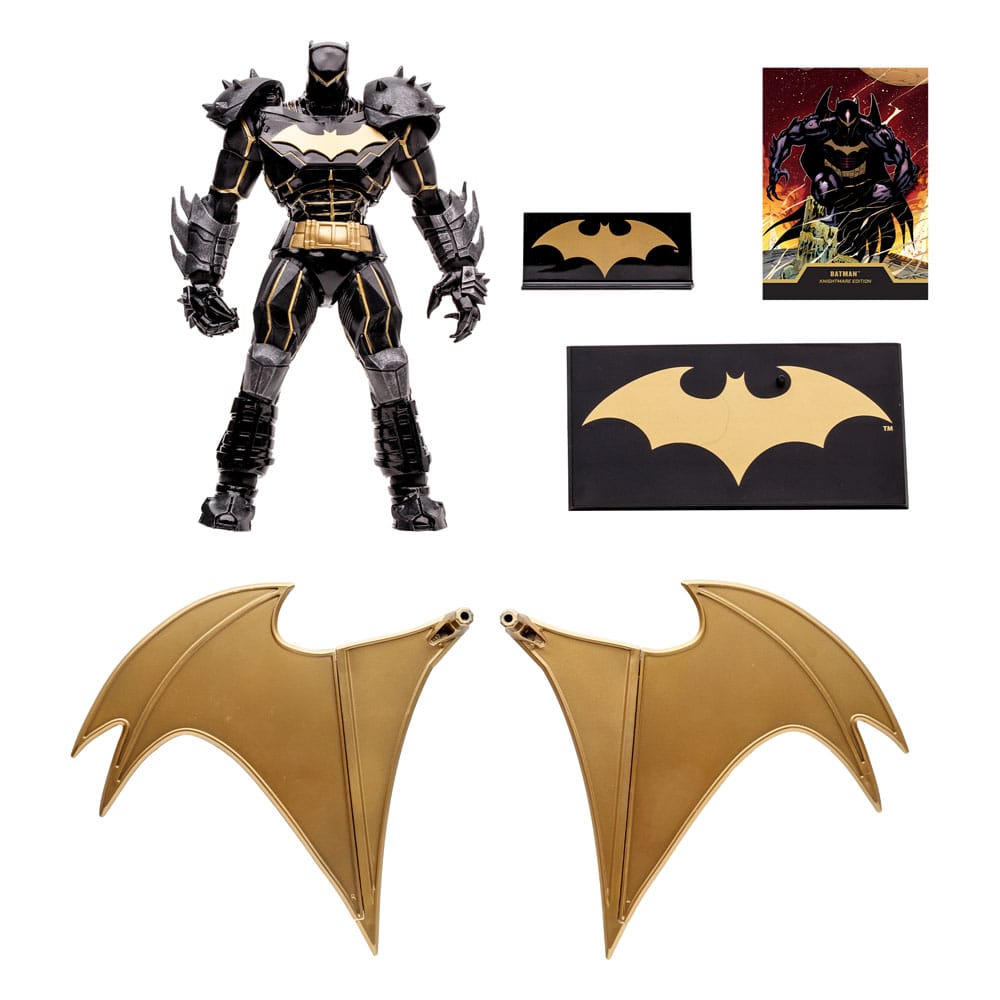 DC Multiverse Batman (Hellbat Knightmare) Gold Label Action Figure by LAB7 Malta, Europe