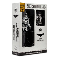 DC Multiverse Gold Label Batman Sketch Edition (White Knight) by LAB7 Malta, Europe