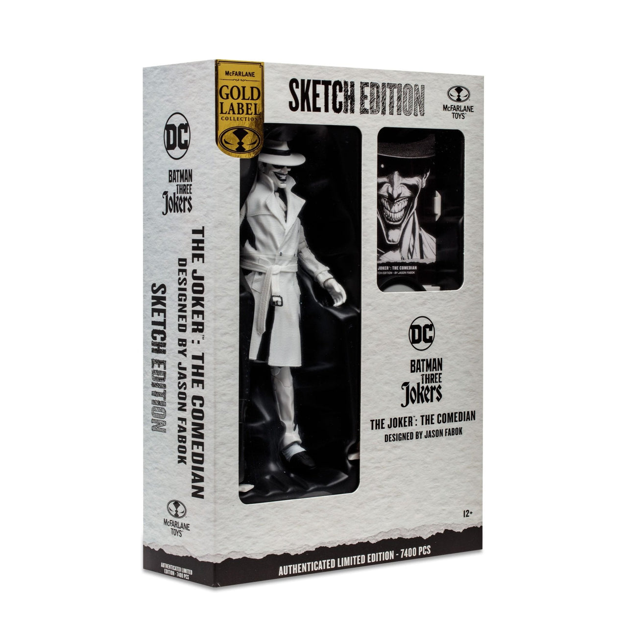 DC Multiverse The Joker: The Comedian Sketch Edition (Gold Label) by LAB7 Malta, Europe