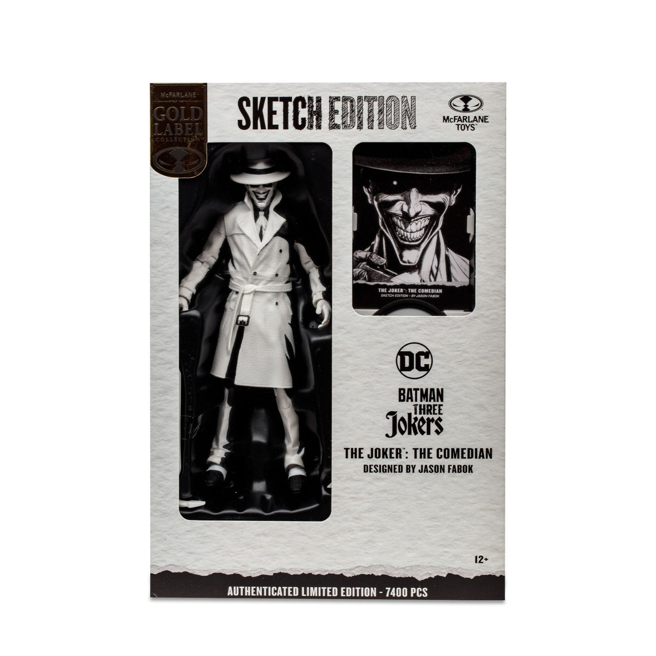 DC Multiverse The Joker: The Comedian Sketch Edition (Gold Label) by LAB7 Malta, Europe