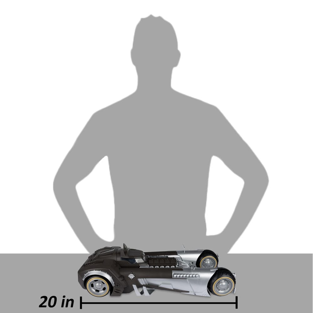 DC Multiverse White Knight Batmobile (Gold Label) – 18 cm Vehicle by LAB7 Malta, Europe