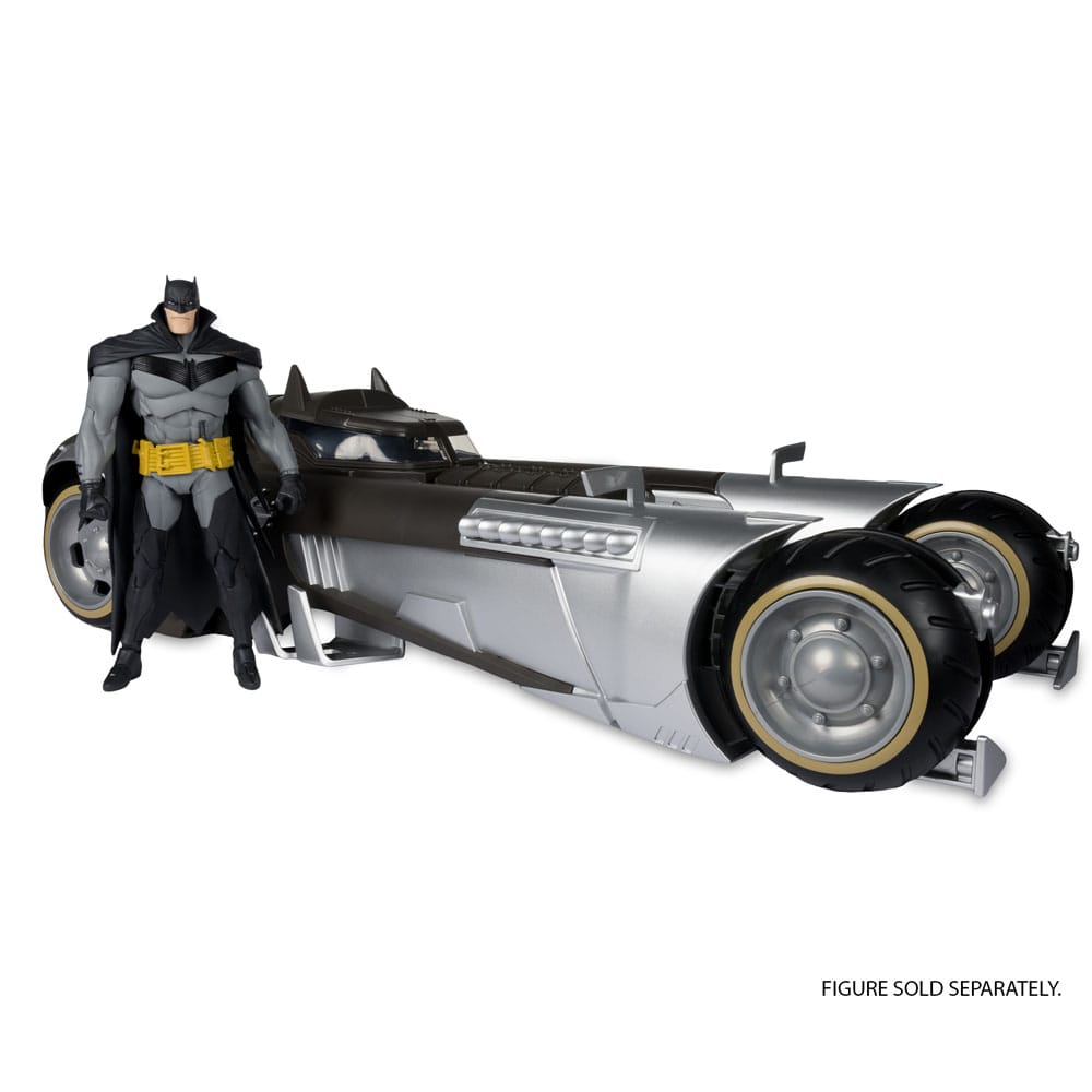 DC Multiverse White Knight Batmobile (Gold Label) – 18 cm Vehicle by LAB7 Malta, Europe