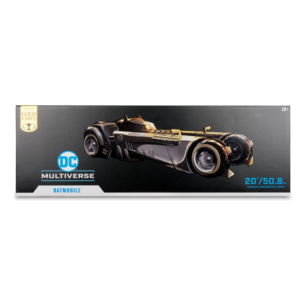 DC Multiverse White Knight Batmobile (Gold Label) – 18 cm Vehicle by LAB7 Malta, Europe