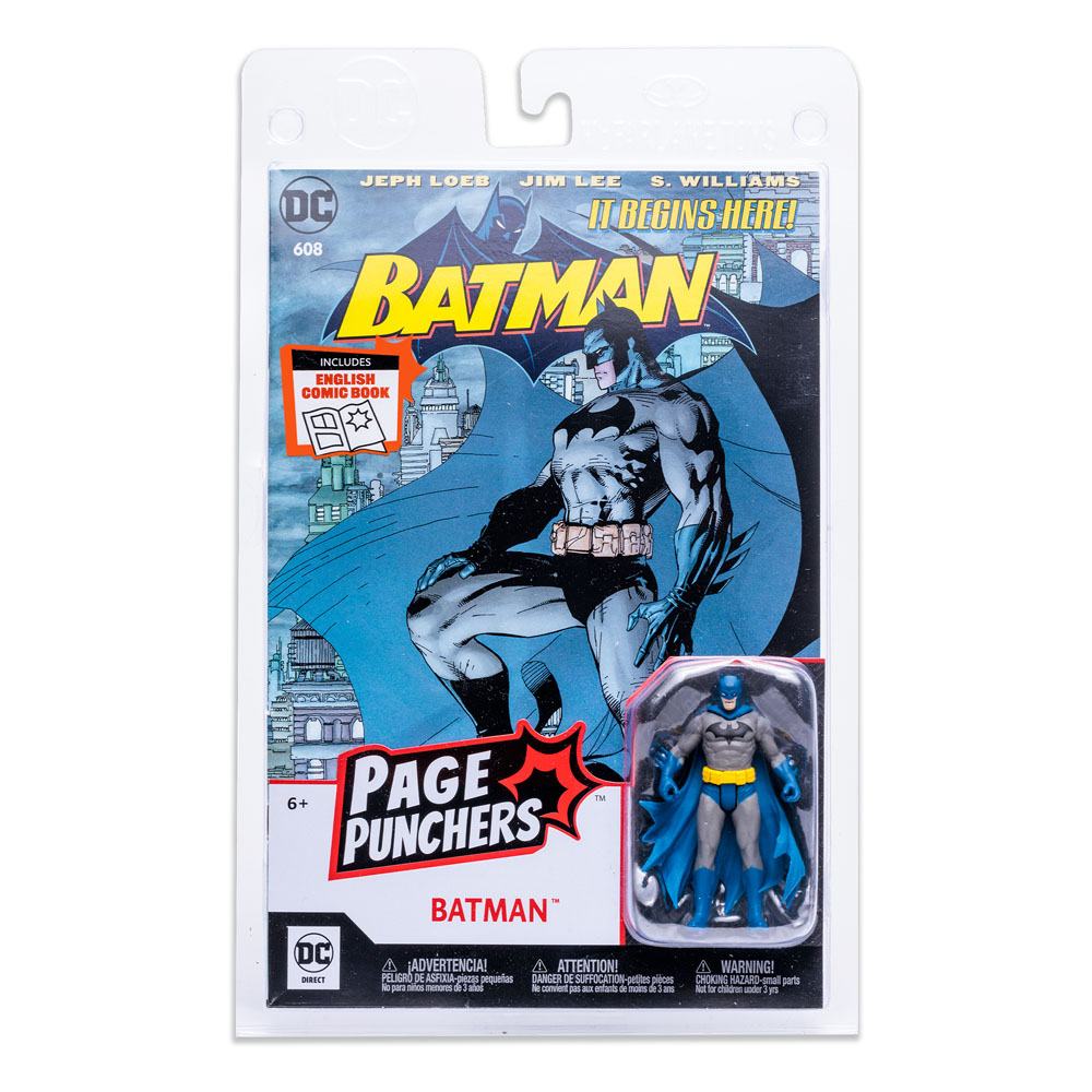 DC Page Punchers Action Figure Batman (Batman Hush) 8 cm by LAB7 Malta, Europe