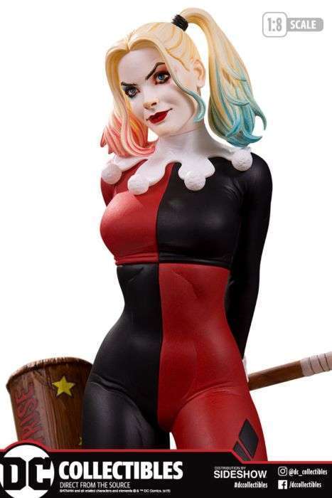 DC Cover Girls - Harley Quinn 1/8th Scale Statue by Frank Cho by LAB7 Malta