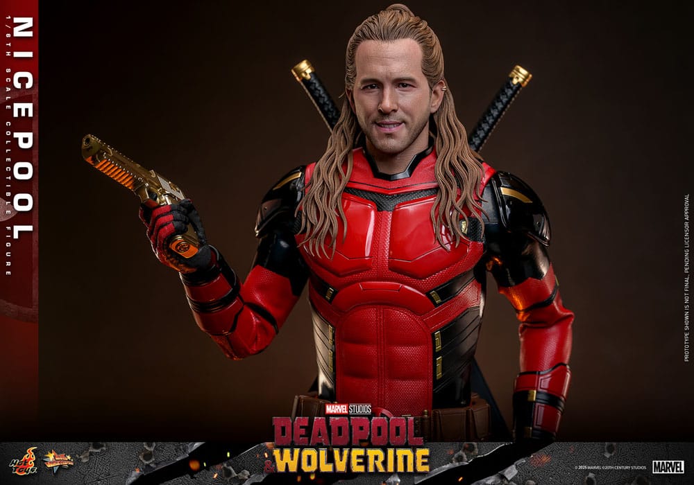 Deadpool & Wolverine Movie Masterpiece Action Figure 1/6 Nicepool 30 cm by LAB7 Malta, Europe