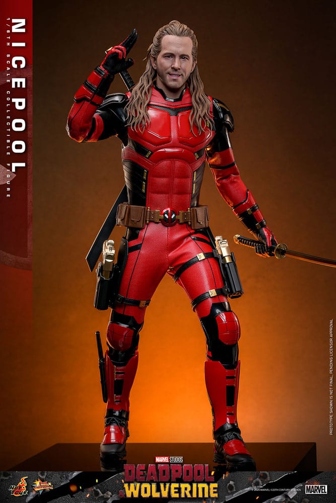 Deadpool & Wolverine Movie Masterpiece Action Figure 1/6 Nicepool 30 cm by LAB7 Malta, Europe