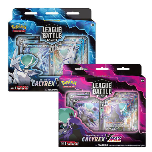 Pokémon TCG Calyrex VMax League Battle Decks Display by LAB7 Malta