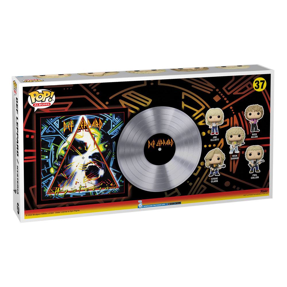 Def Leppard POP! Albums DLX Vinyl Figure 5 - Pack Hysteria by LAB7 Malta, Europe