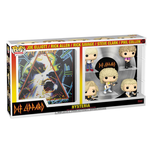 Funko - Def Leppard POP! Albums DLX Vinyl Figure 5 - Pack Hysteria