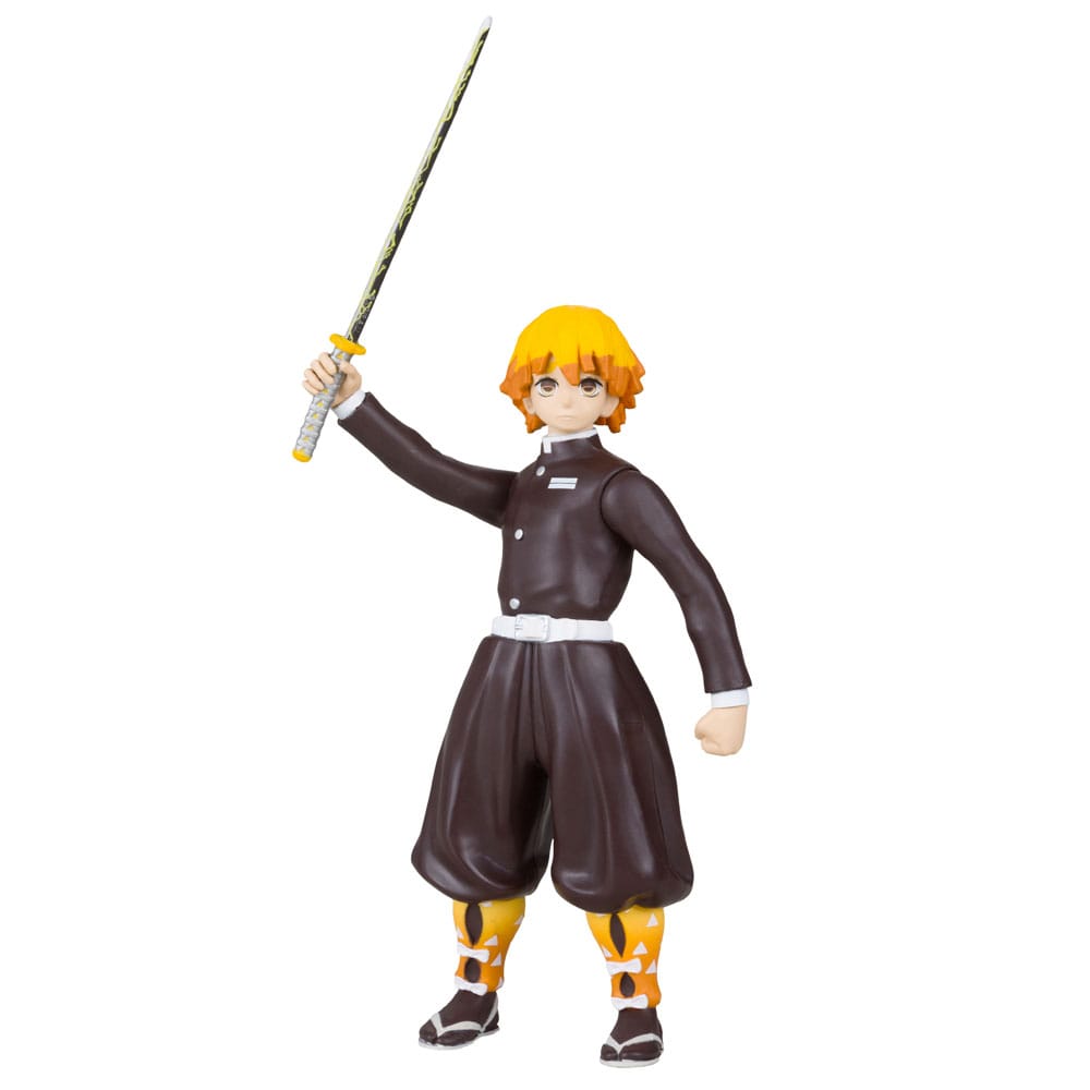 Demon Slayer: Kimetsu no Yaiba Action Figure Zenitsu Agatsuma 13 cm by LAB7 Malta, Europe