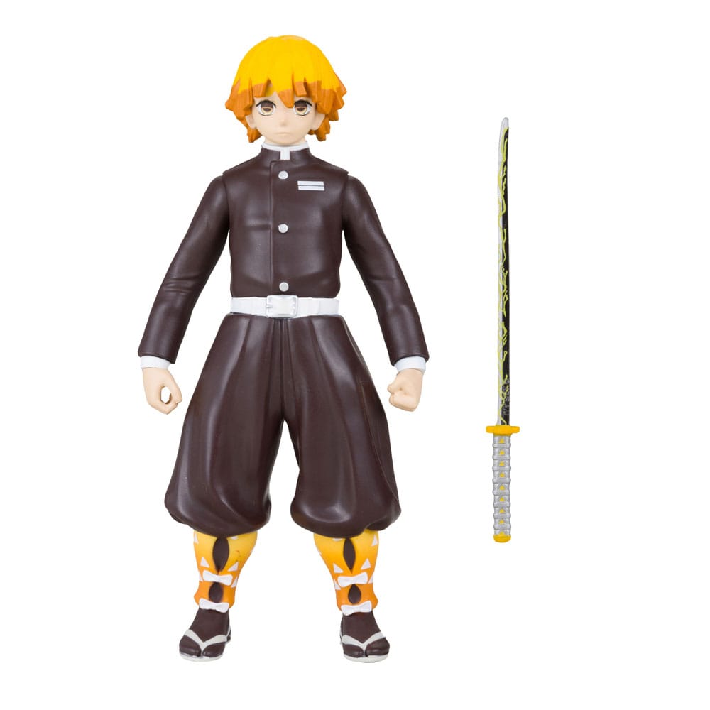 Demon Slayer: Kimetsu no Yaiba Action Figure Zenitsu Agatsuma 13 cm by LAB7 Malta, Europe