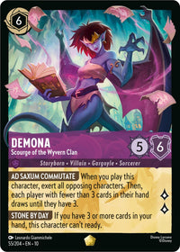 Demona - Scourge of the Wyvern Clan (55/204) (Whispers in the Well) by LAB7 Malta, Europe