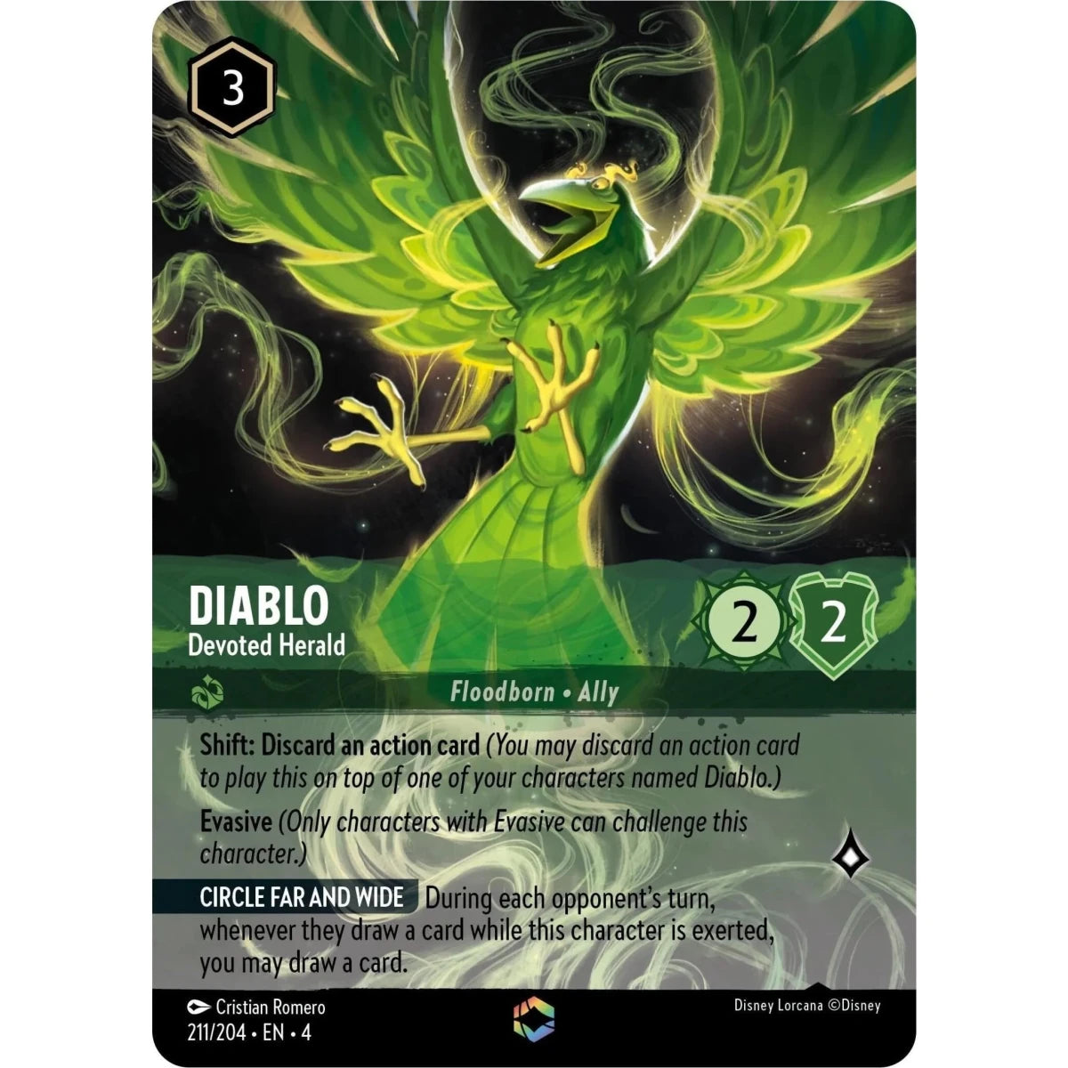 Diablo - Devoted Herald (Enchanted) (211/204) (Ursula's Return) in Malta | LAB7