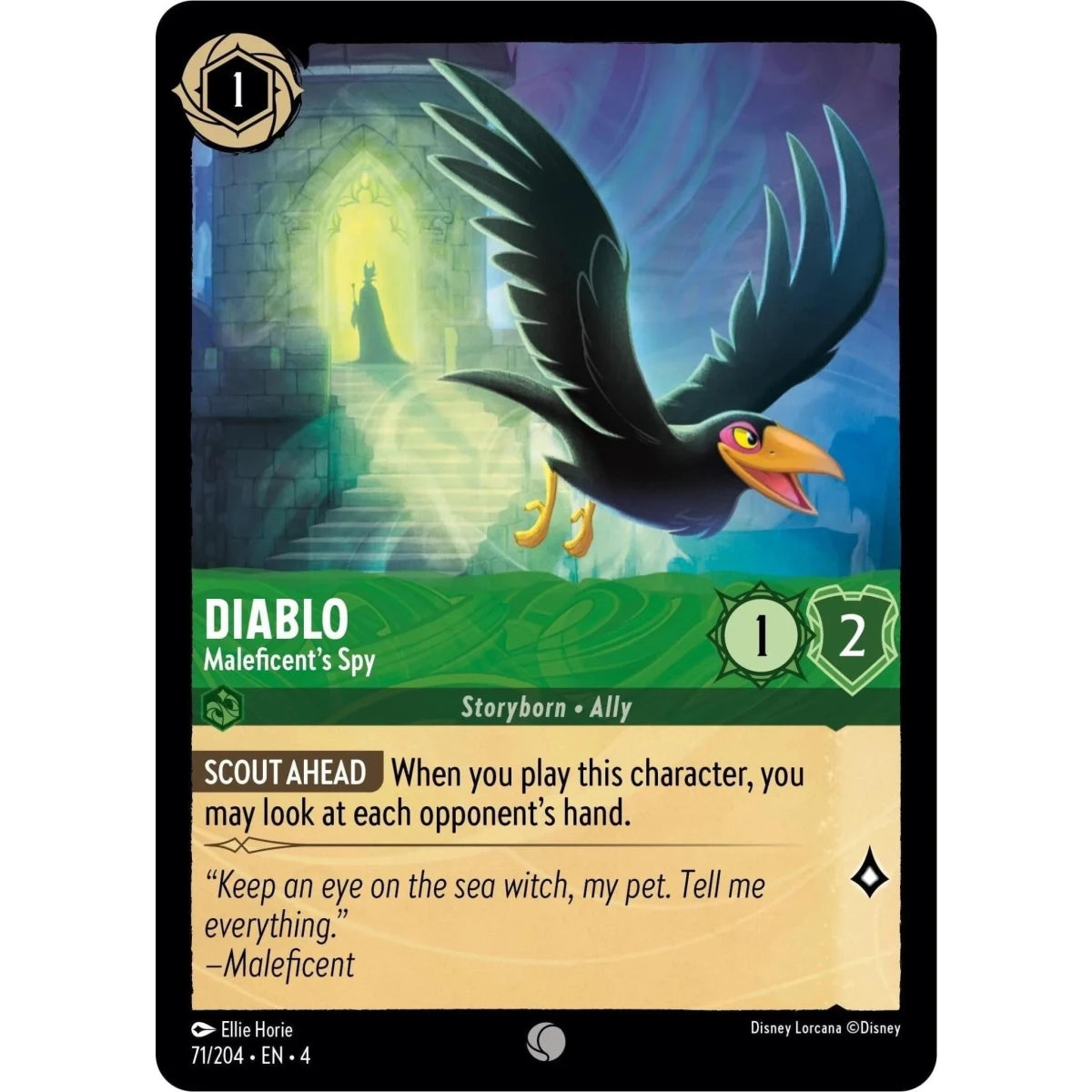 Diablo - Maleficent's Spy (71/204) (Ursula's Return) in Malta | LAB7