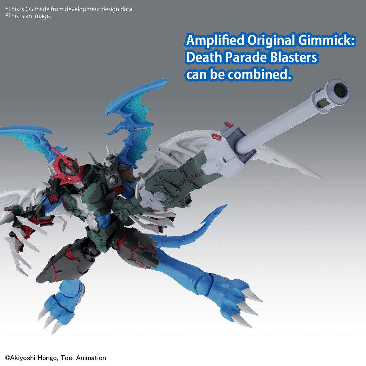 DIGIMON - Figure - rise Standard Amplified Paildramon Model Kit – High - Detail Buildable Figure by LAB7 Malta, Europe