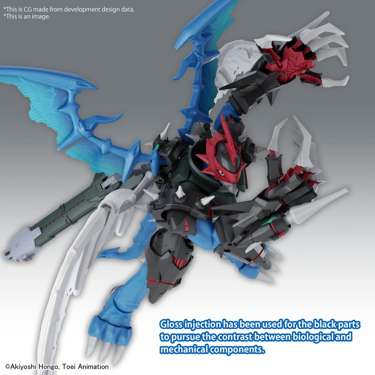 DIGIMON - Figure - rise Standard Amplified Paildramon Model Kit – High - Detail Buildable Figure by LAB7 Malta, Europe