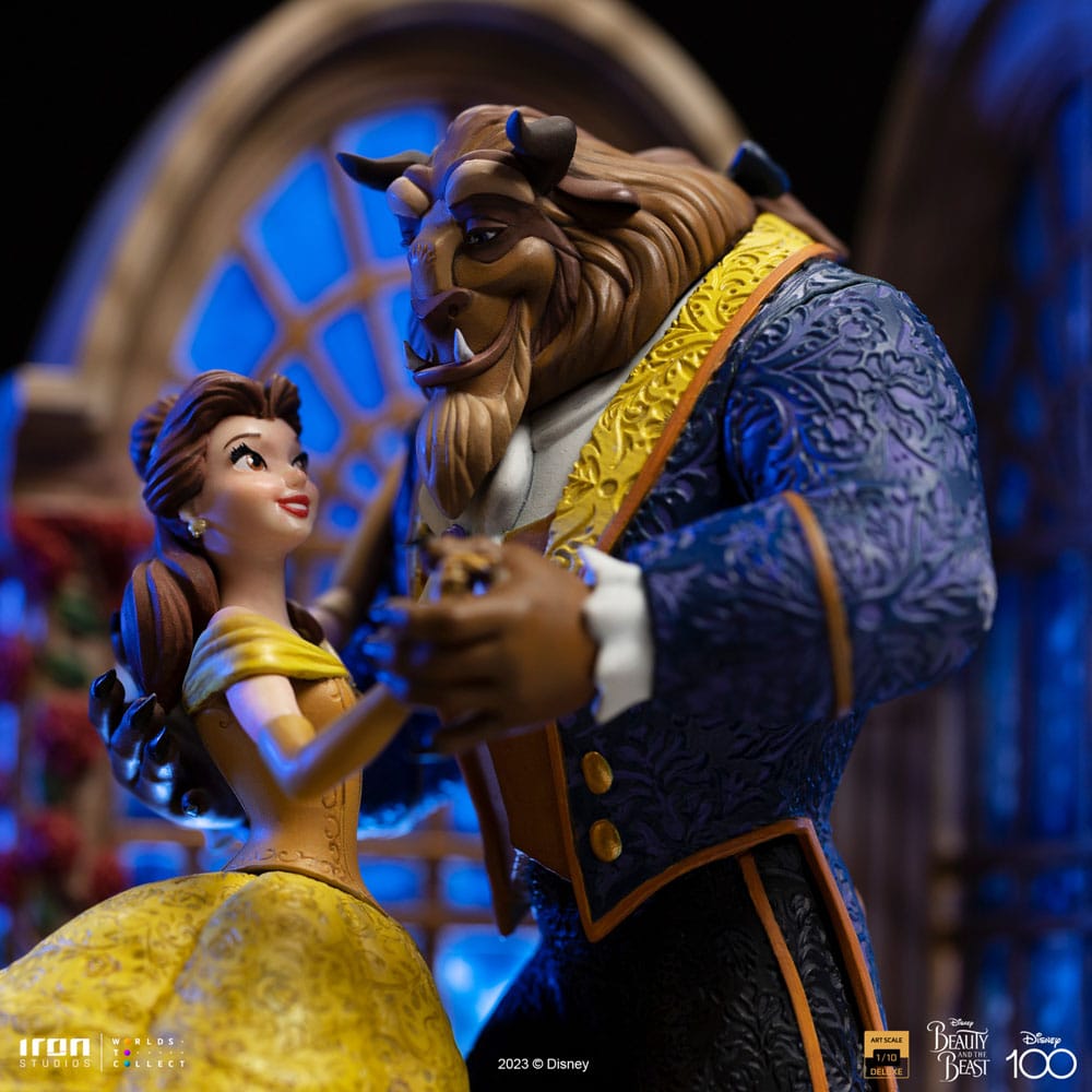 Disney Art Scale Deluxe Statue 1/10 Beauty and the Beast 29 cm by LAB7 Malta, Europe