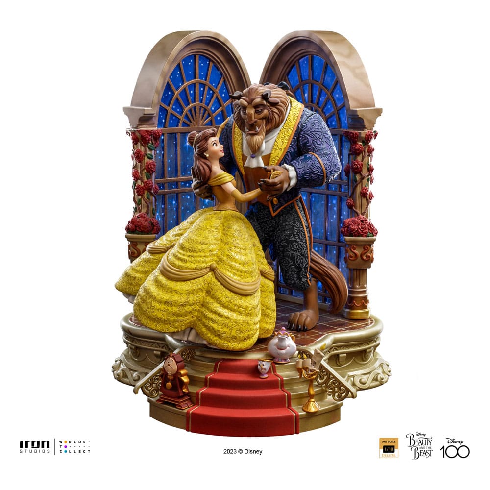 Disney Art Scale Deluxe Statue 1/10 Beauty and the Beast 29 cm by LAB7 Malta, Europe