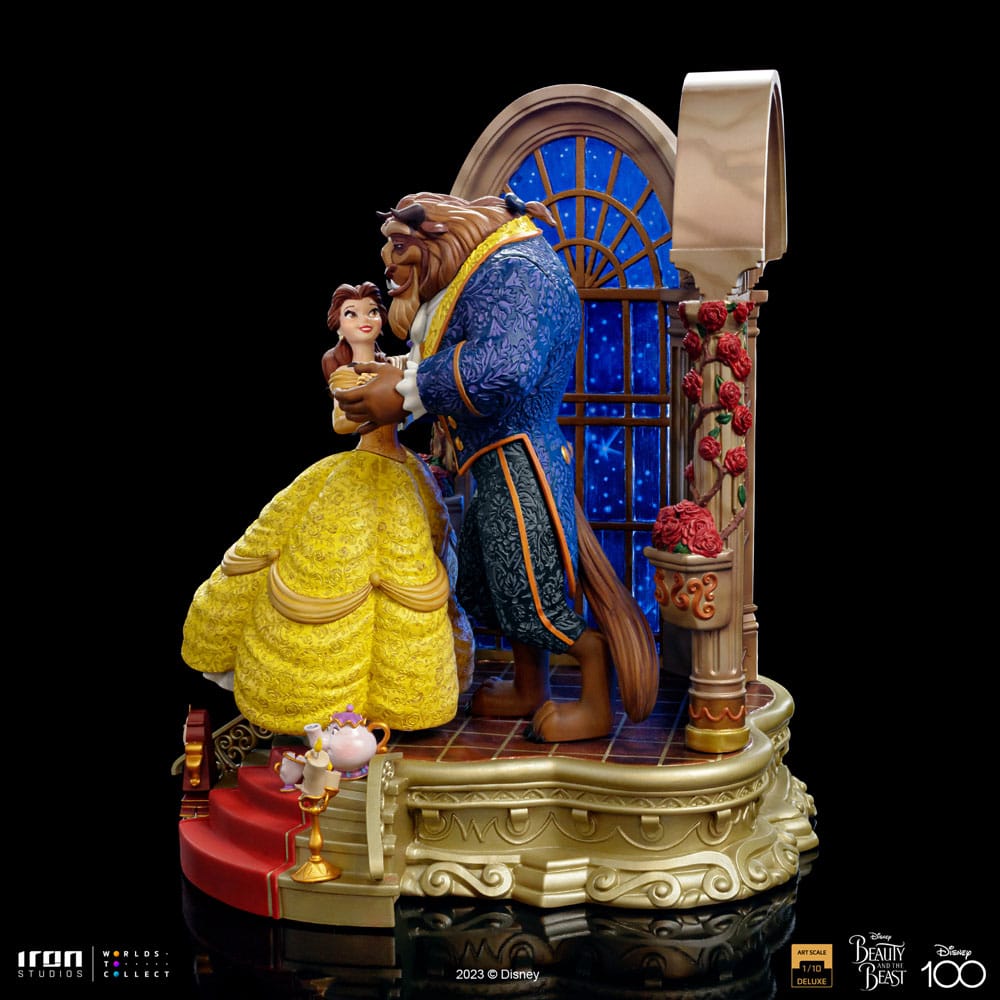 Disney Art Scale Deluxe Statue 1/10 Beauty and the Beast 29 cm by LAB7 Malta, Europe