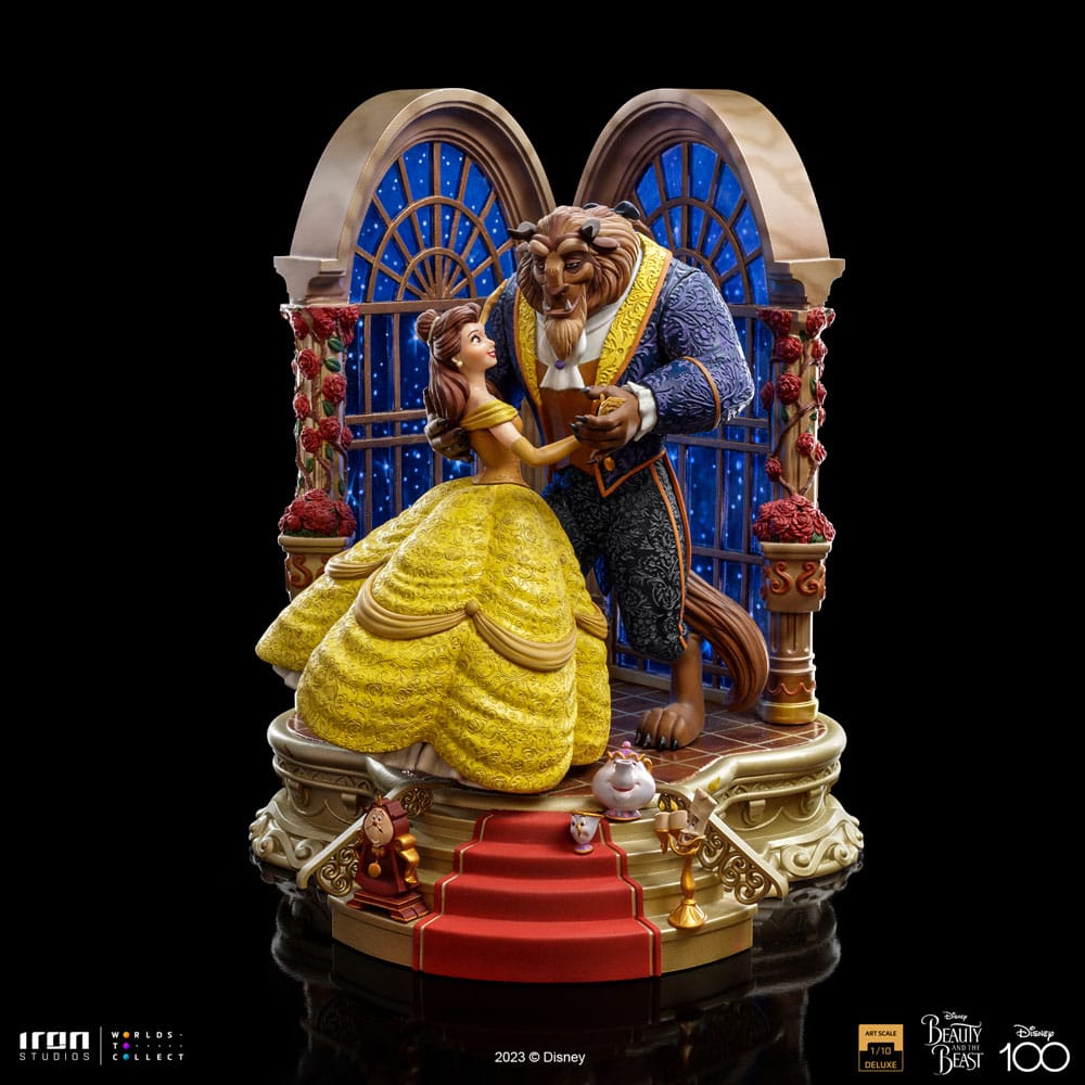 Disney Art Scale Deluxe Statue 1/10 Beauty and the Beast 29 cm by LAB7 Malta, Europe