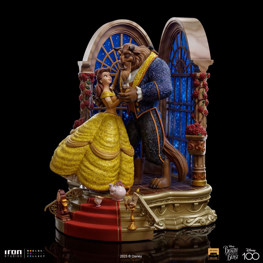 Disney Art Scale Deluxe Statue 1/10 Beauty and the Beast 29 cm by LAB7 Malta, Europe