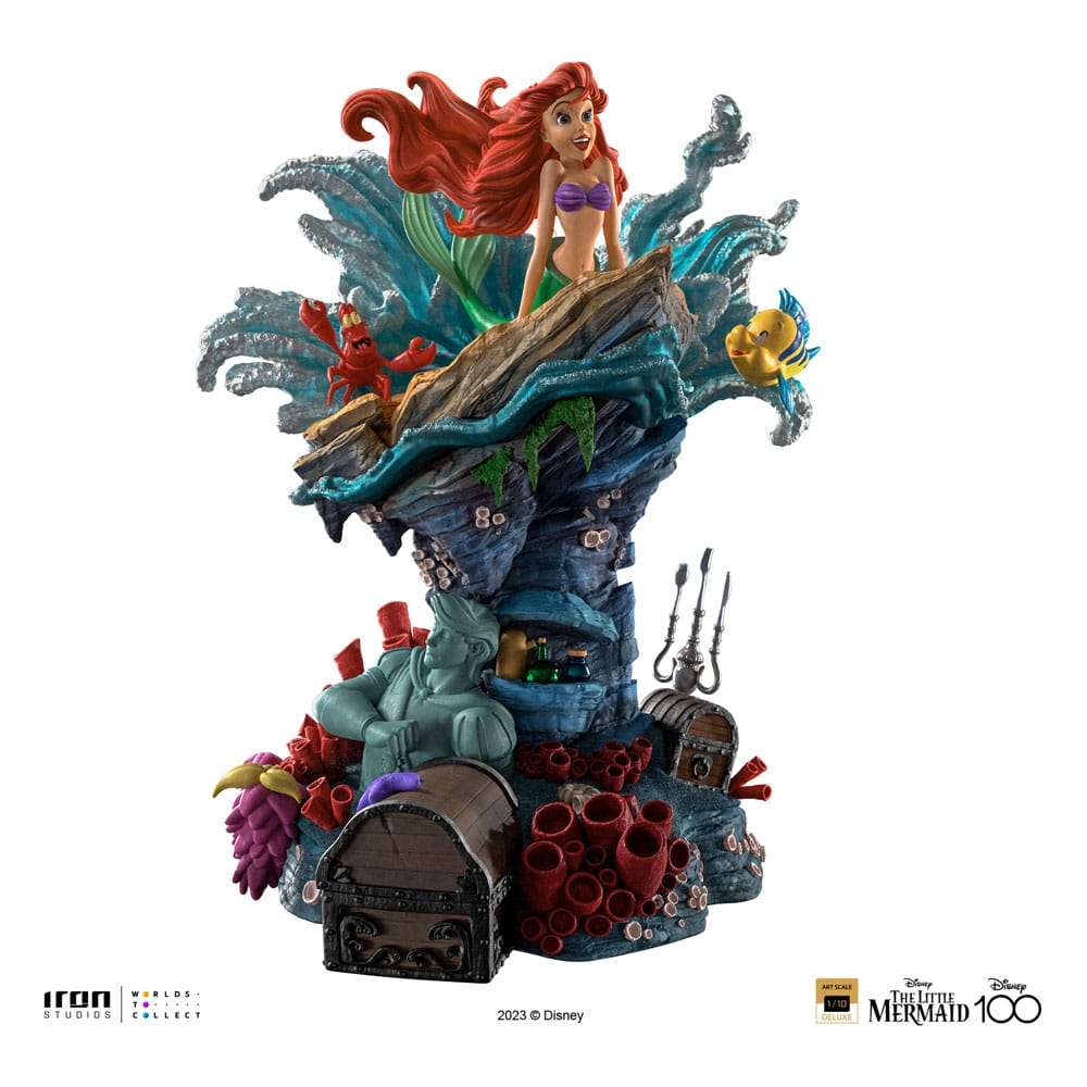 Disney Art Scale Deluxe Statue 1/10 Little Mermaid 29 cm by LAB7 Malta, Europe