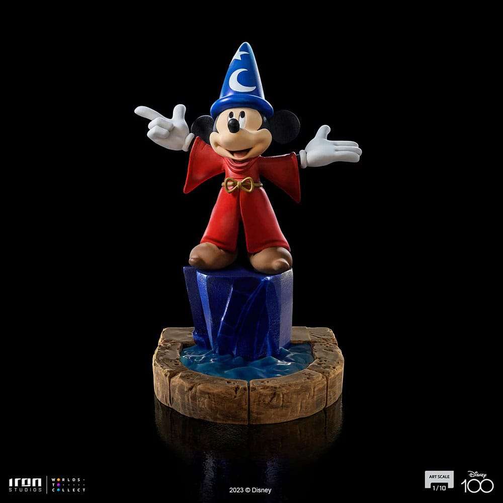 Disney Art Scale Statue 1/10 Mickey Fantasia Regular 25 cm by LAB7 Malta, Europe