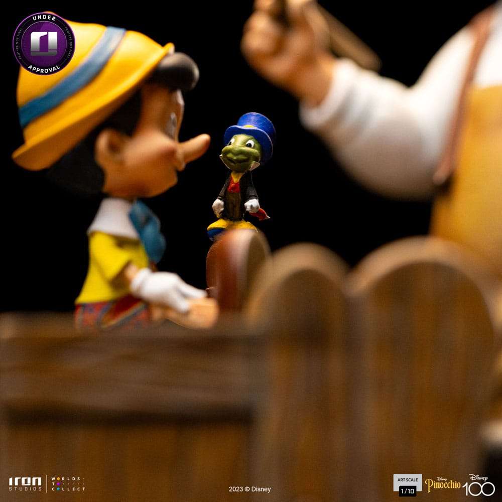 Disney Art Scale Statue 1/10 Pinocchio 16 cm by LAB7 Malta, Europe
