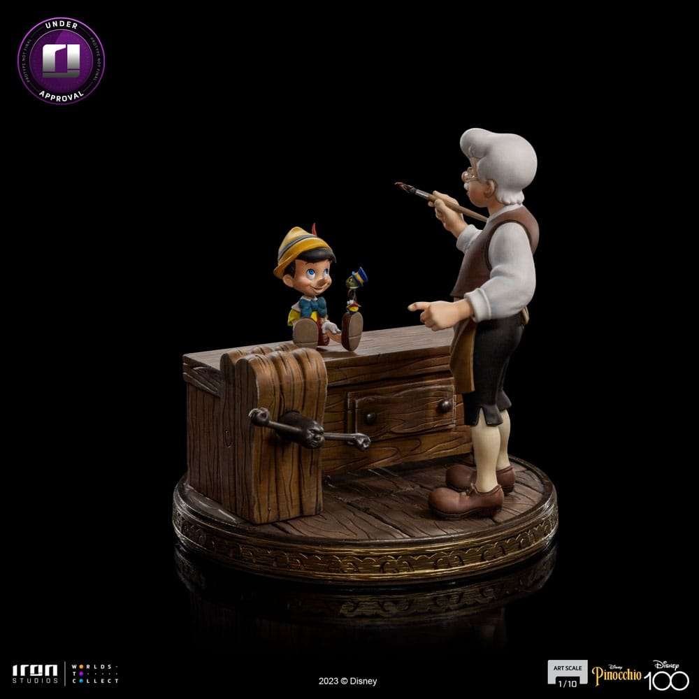Disney Art Scale Statue 1/10 Pinocchio 16 cm by LAB7 Malta, Europe