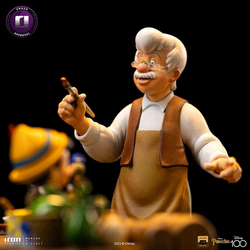 Disney Deluxe Art Scale Statue 1/10 Pinocchio 42 cm by LAB7 Malta, Europe