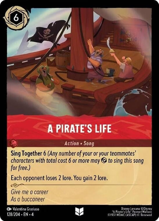 Disney Lorcana - A Pirate's Life (128/204) (Ursula's Return)