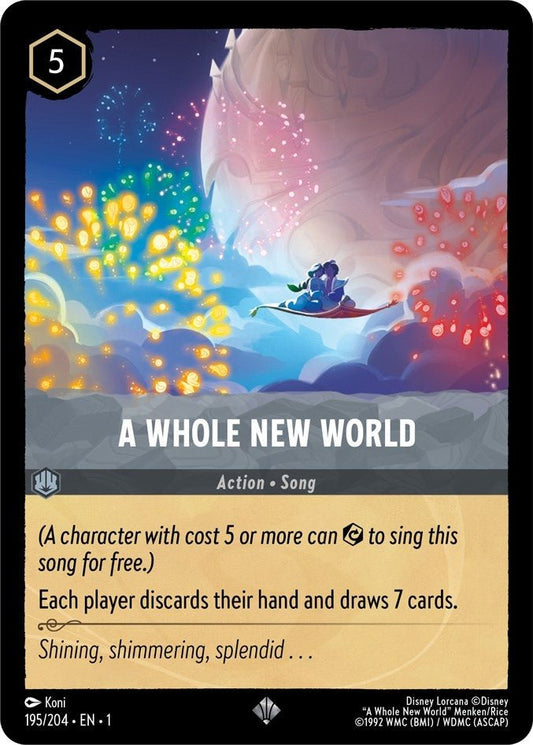 Disney Lorcana - A Whole New World (195/204) (The First Chapter)