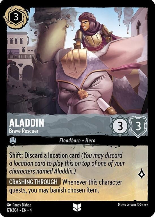 Disney Lorcana - Aladdin - Brave Rescuer (171/204) (Ursula's Return)