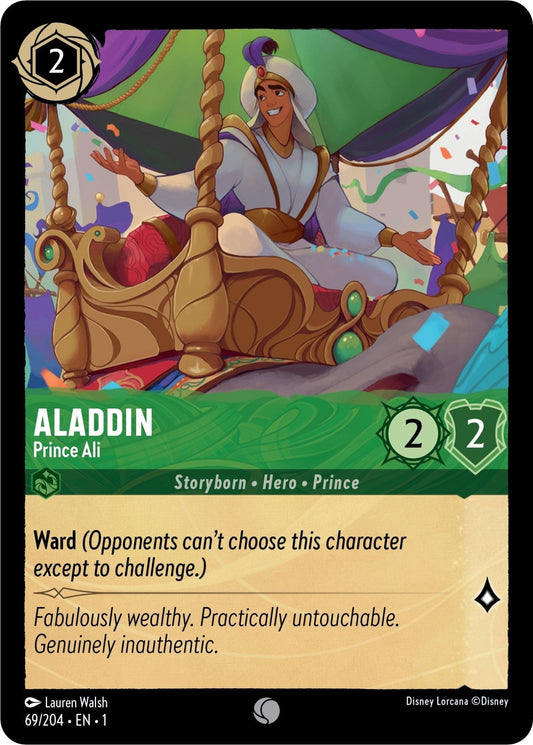 Disney Lorcana - Aladdin - Prince Ali (69/204) (The First Chapter)