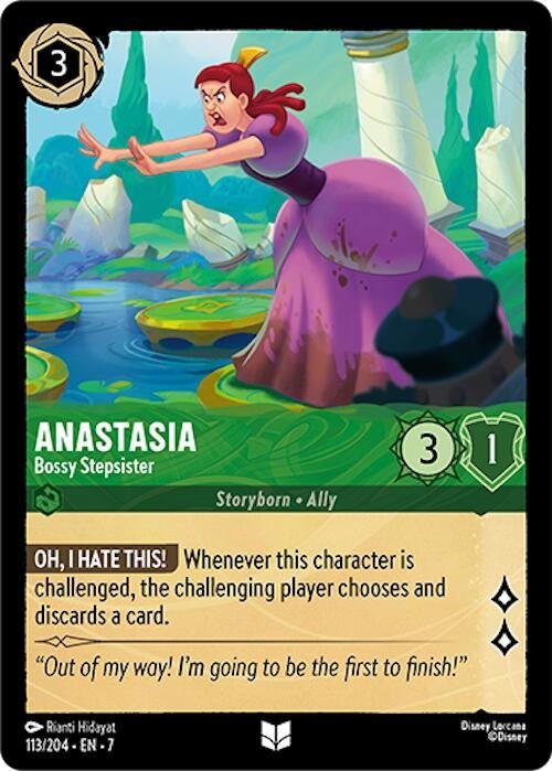 Disney Lorcana - Anastasia - Bossy Stepsister (113/204) (Archazia's Island)