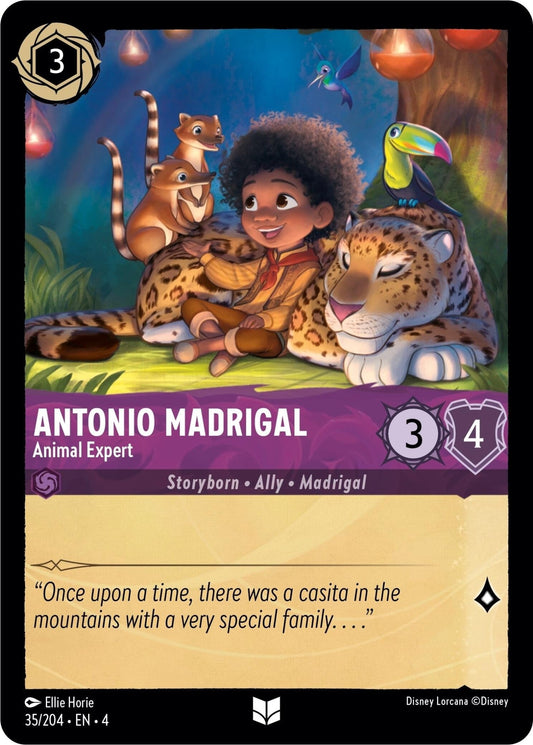 Disney Lorcana - Antonio Madrigal - Animal Expert (35/204) (Ursula's Return)