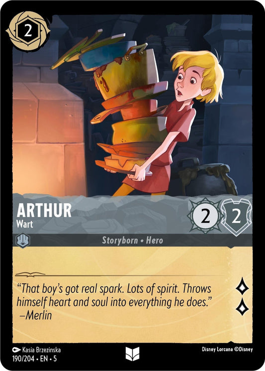 Disney Lorcana - Arthur - Wart (190/204) (Shimmering Skies)